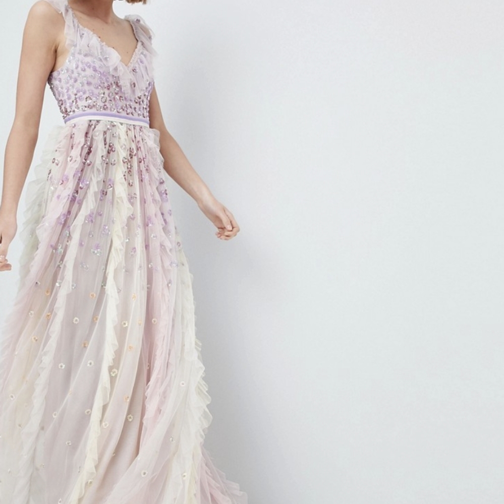BHLDN Needle & Thread Dress size US 6 $600 - Picture 3 of 16